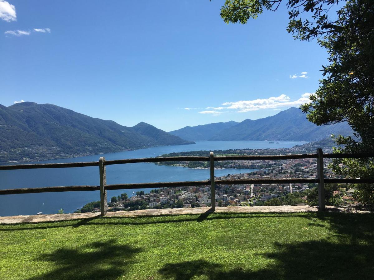 Rustico Resa: Brione Sopra Minusio Villa Exterior foto
