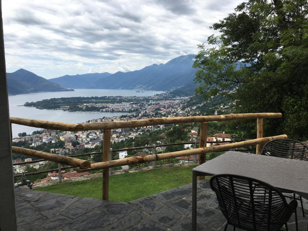 Rustico Resa: Brione Sopra Minusio Villa Exterior foto